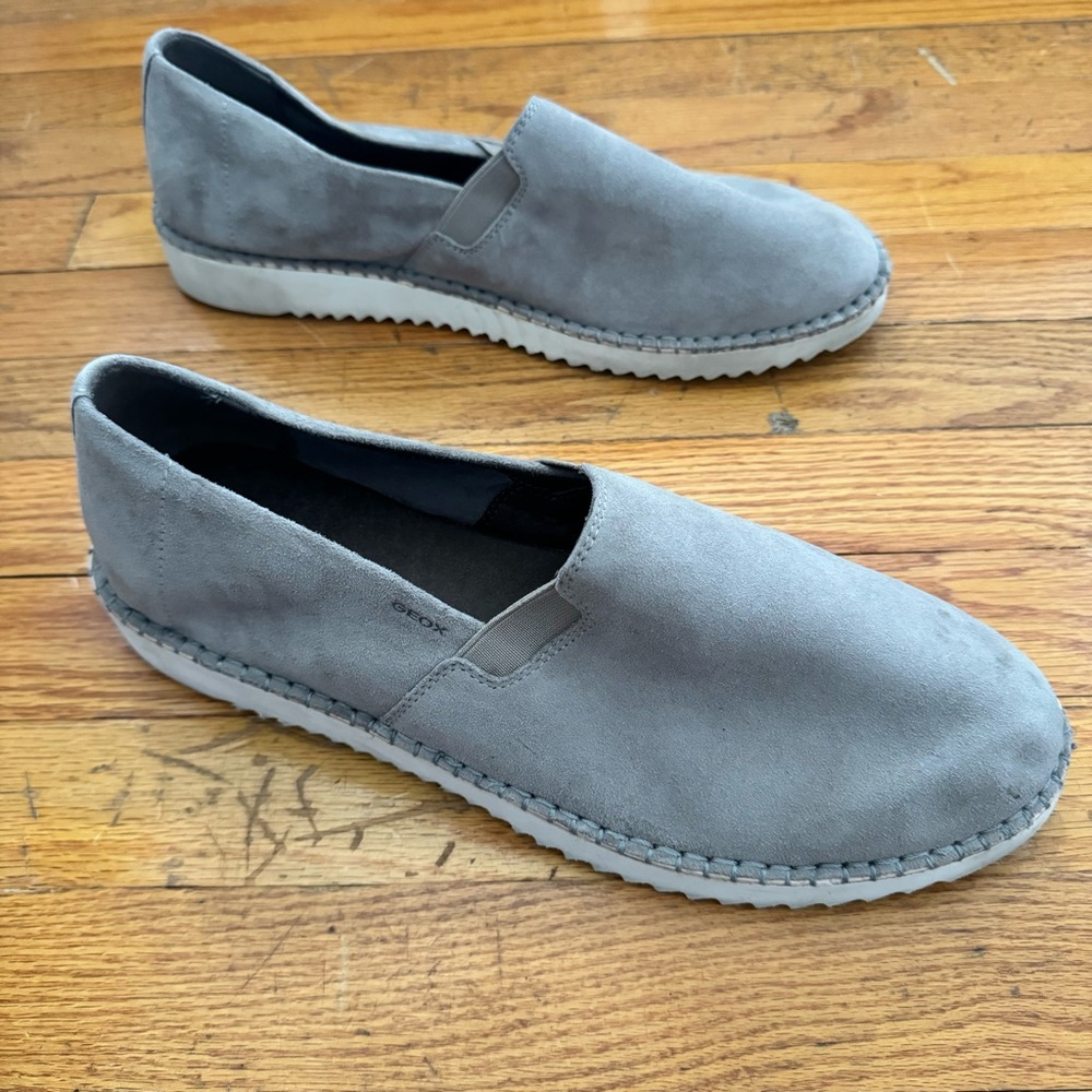 GEOX Espira Italian Leather Espadrilles Euro 44 | US 11